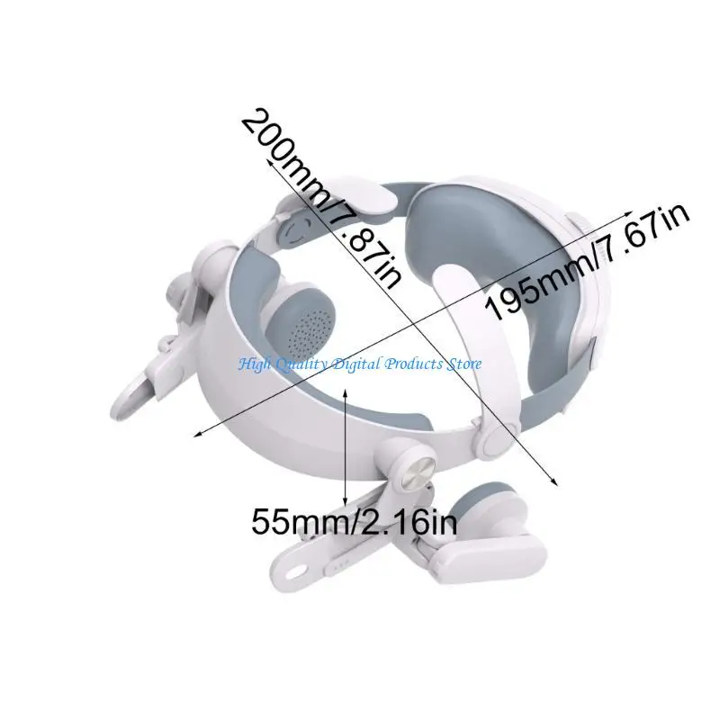 U2JE交換ヘッドバンドバランスウェイトVRヘッドウェアはQ 3の快適さを高める