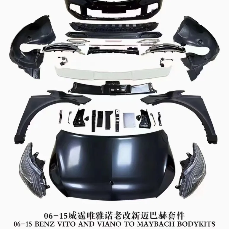 

Suitable for 06-15 Mercedes-Benz Viano Vito old and new Maybach surround kit