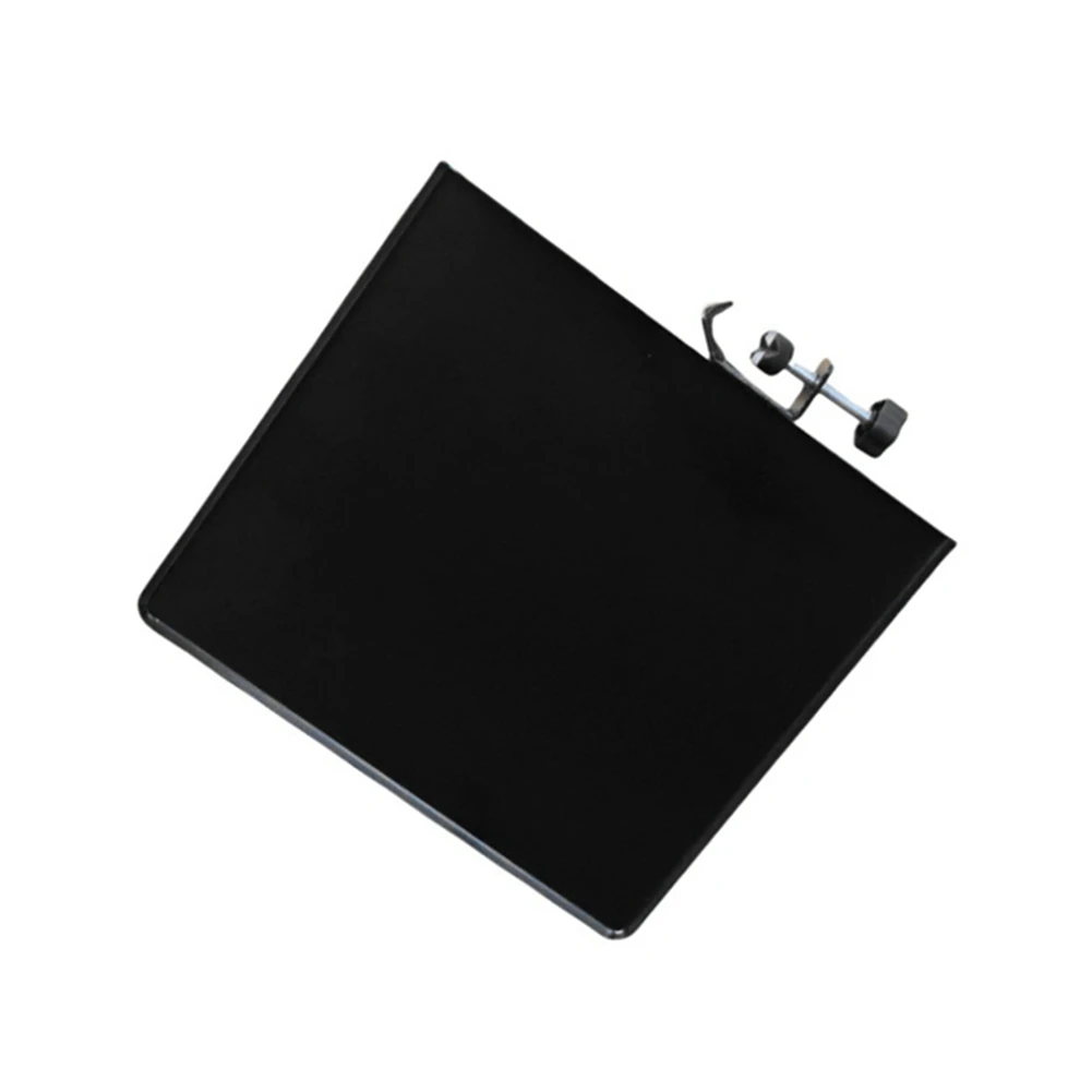 Y23A-Clamp On Tray For Microphone Stand Clamp-On Mic Rack Tray Height Adjustable For Live Tripod Bracket Accessories