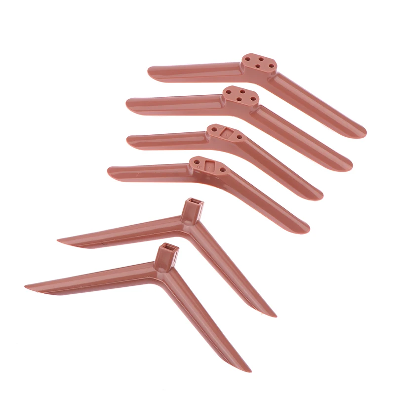 1 par de soportes para patas de soporte de TV 24 32 40 pulgadas soporte de TV para patas de TV patas de TV de repuesto con tornillos soportes de Pedestal universales