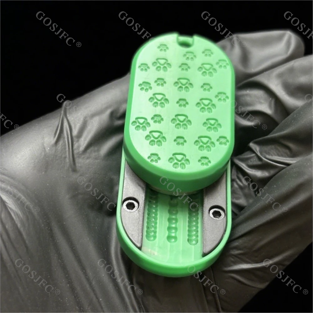 FZEDC F2 POM Fidget Slider Brinquedo para alívio do estresse Brinquedos para adultos gira esquerda e direita 360 °   Empurrar o controle deslizante