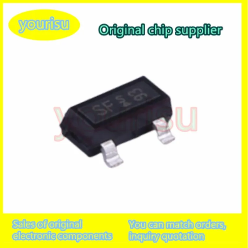 

10Pcs/Lot New 100% BSS169H6327XTSA1 BSS169H6327 BSS169 MOSFET N-CH 100V 170MA SOT23-3