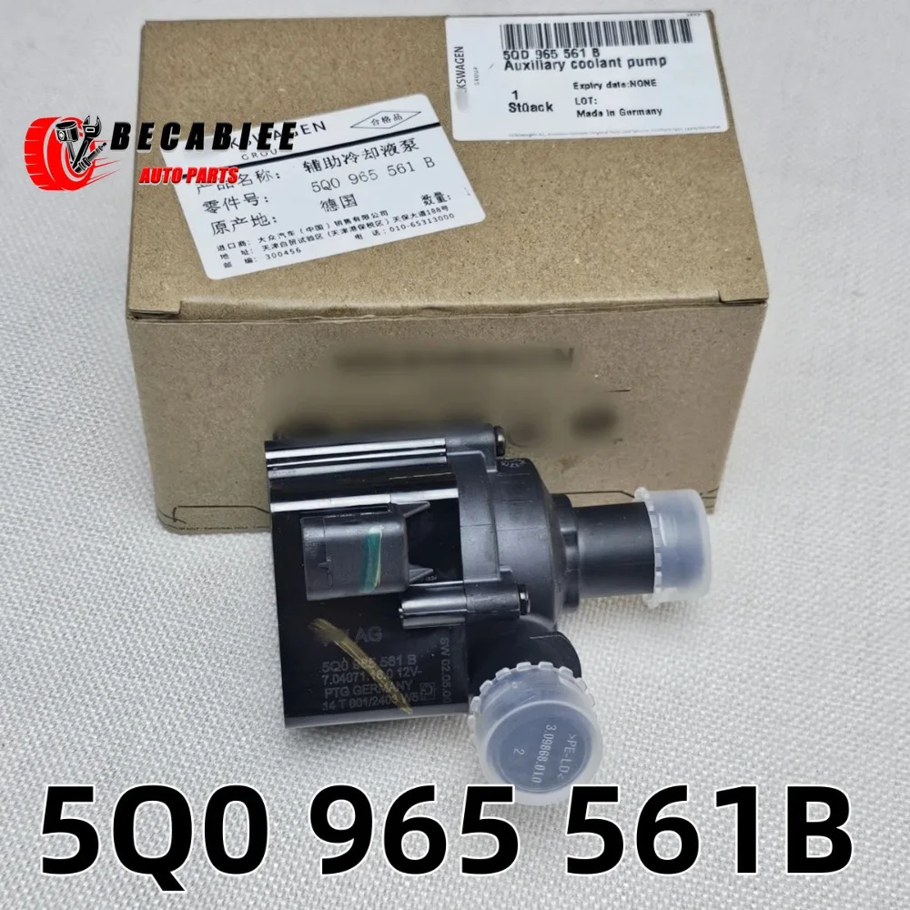 

5Q0965561B EA888 GEN3 Электронный охлаждающий вспомогательный водяной насос двигателя для Audi TT Q2 Q3 A3 VW Golf MK7 Jetta SKODA 5Q0 965 561 B