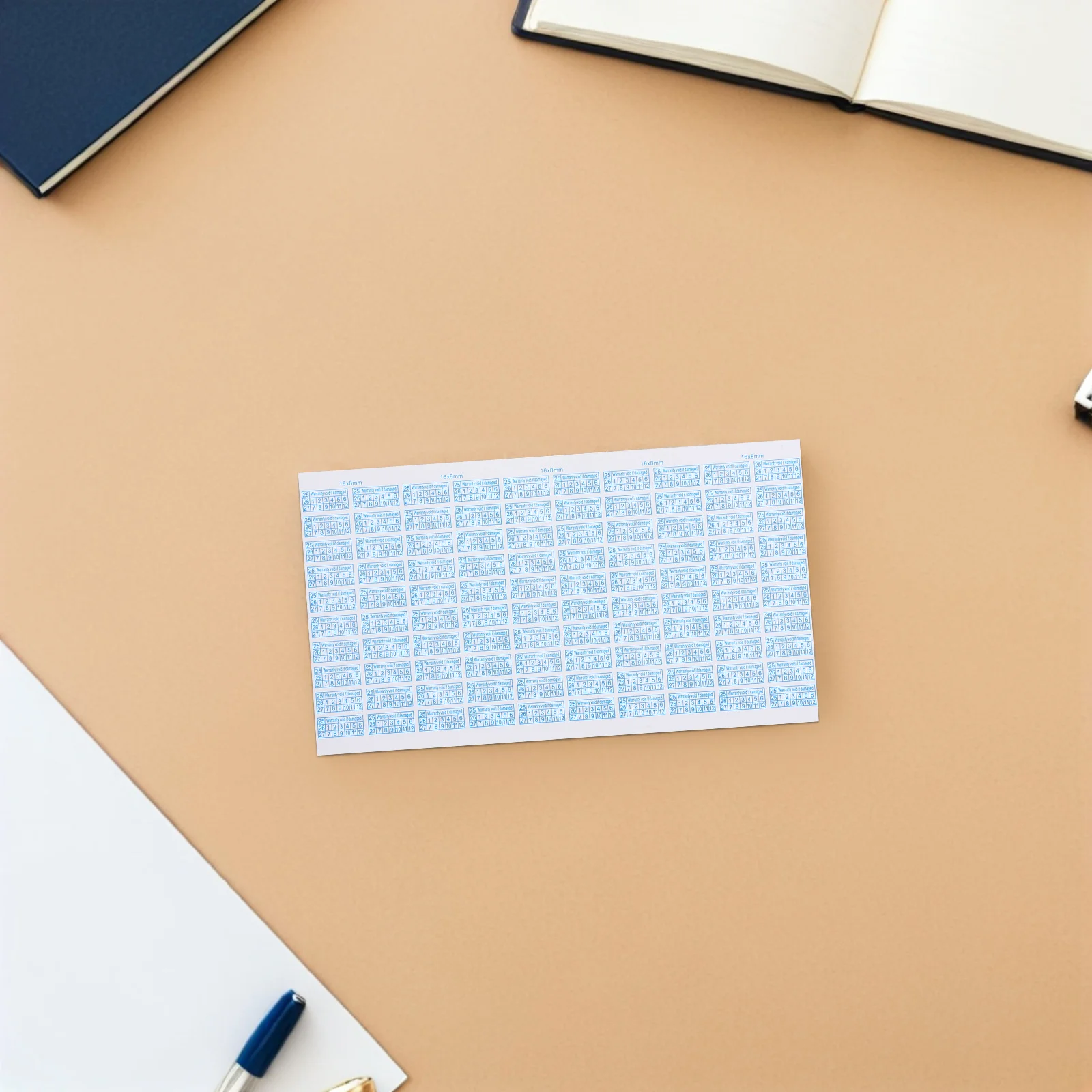 

500 шт. наклеек «Гарантия аннулирована», защитные пломбы для электроники, наклейки с защитой от вскрытия