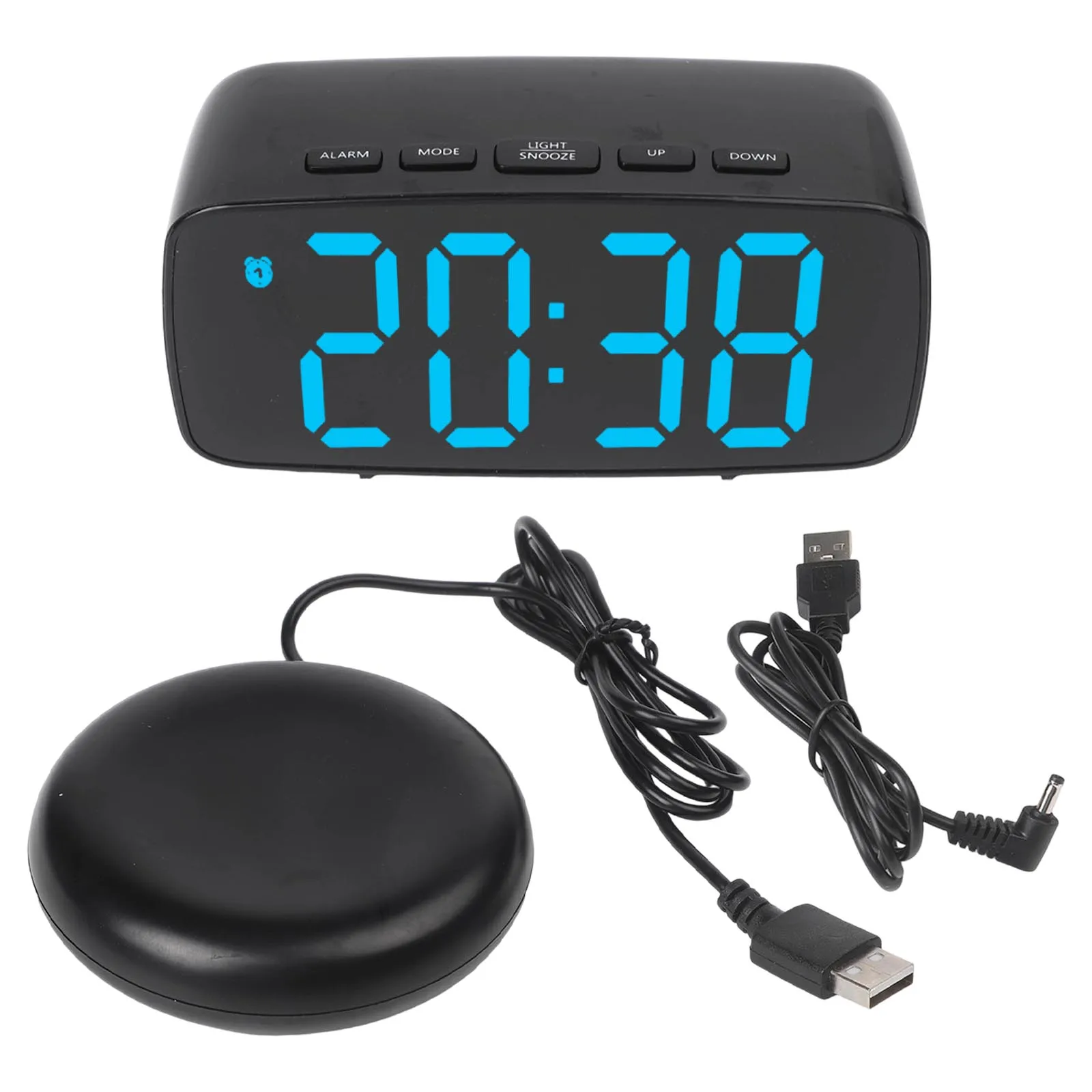 Bedside Use Travel Use Digital Alarm Clock Multi Function Alarm Clock Alarm Clock Compact Size Brightness Bedside