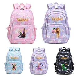 Tangled Rapunzel Princess Waterproof Women Backpack Female Travel Bag Backpacks Schoolbag for Teenage Girls Bookbag Mochila