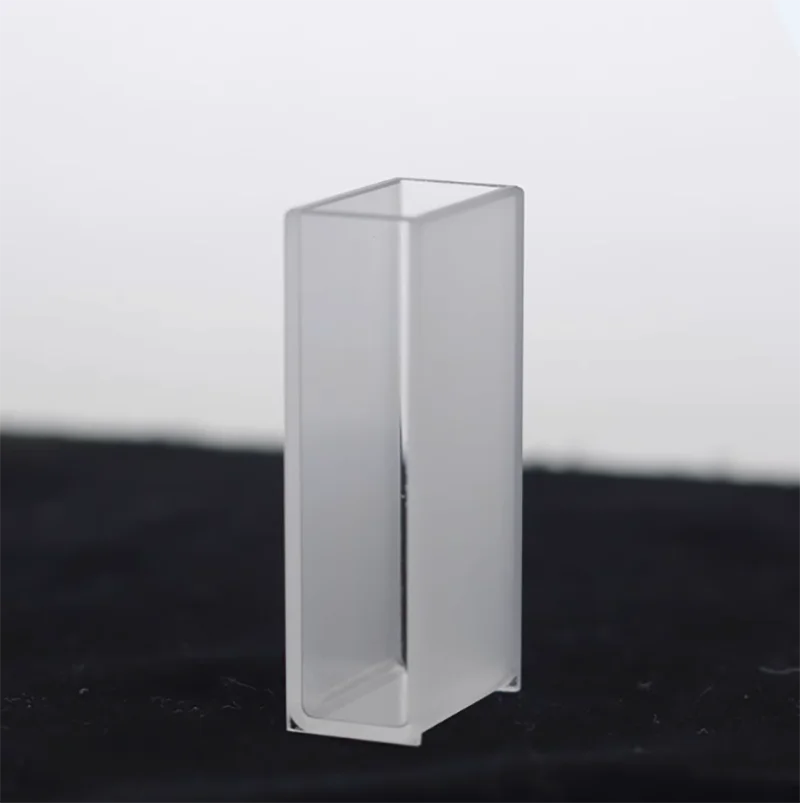 Cuvete de vidro 20/30/40/50mm acessórios para espectrofotômetro de quartzo