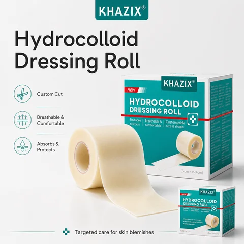 1 roll of water-based colloid acne patch roll-on DIY acne removal and concealer patch, waterproof and invisible acne spot patch,