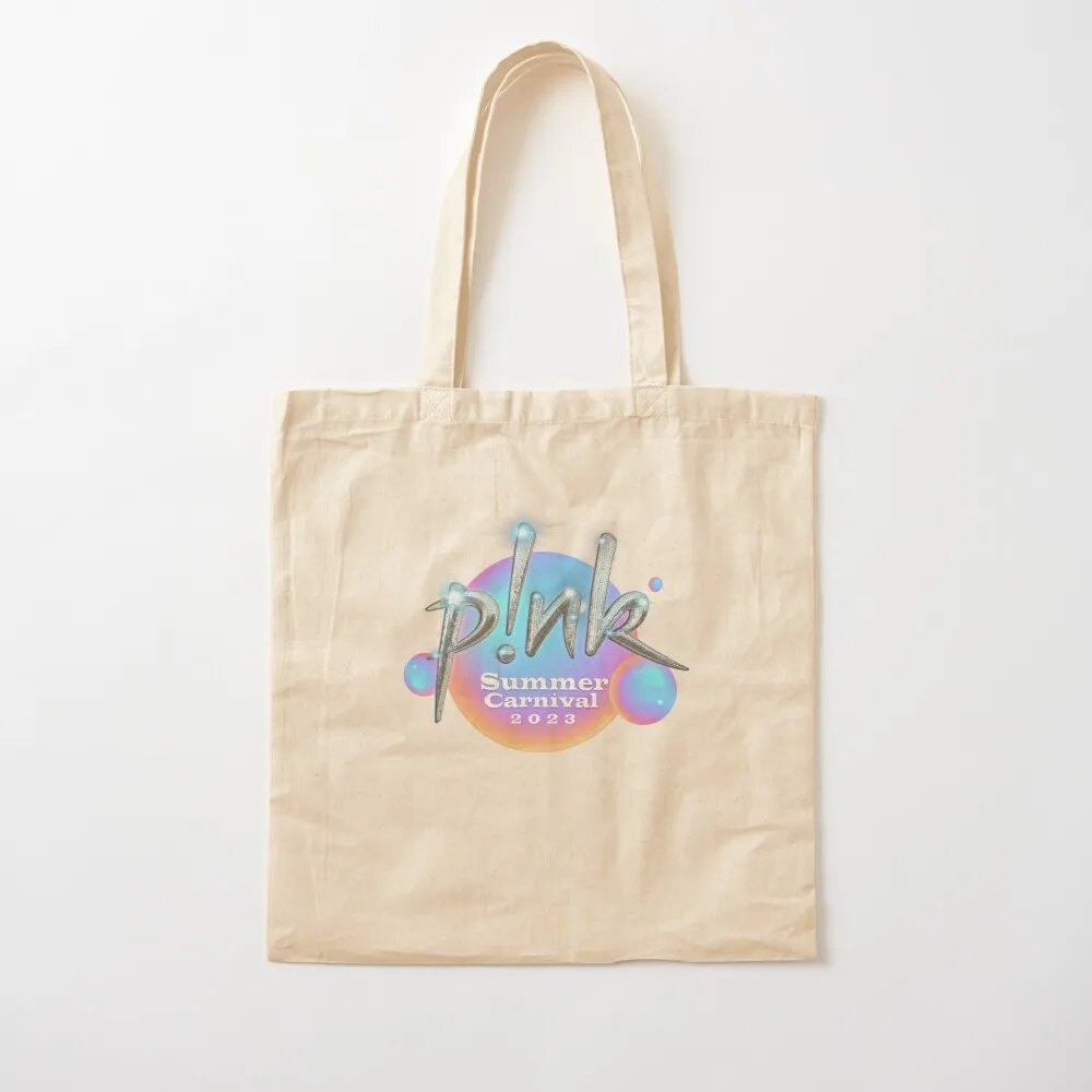 

Pink World Tour is the Ongoing Second Worldwide Concert Tour Tote Bag Women's shopping bag Canvas Tote Bag