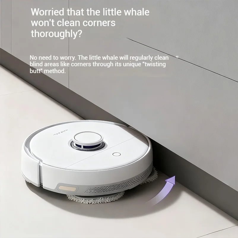 Narwal Freo Robot Vacuum Mop Combo 5100Pa Suction  Smart Re‑mopping LDS Laser Hot‑Air Drying For Pet Family App Voice Control view 5
