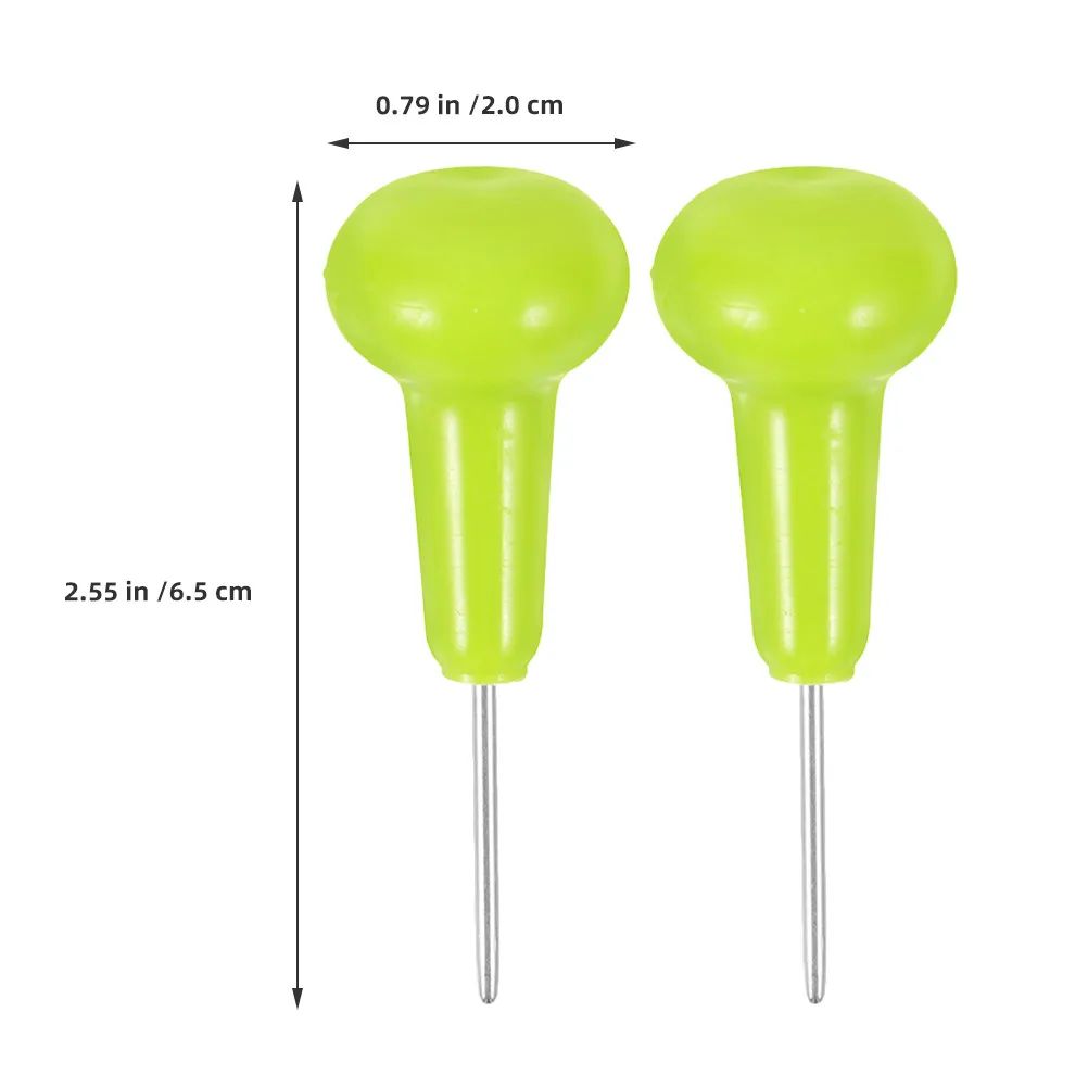 Picture 4: 2Pcs Plastic Braille Pen Blind Writing Tool Comfortable Grip Braille Writer for Learning and Writing by Visually Impaired