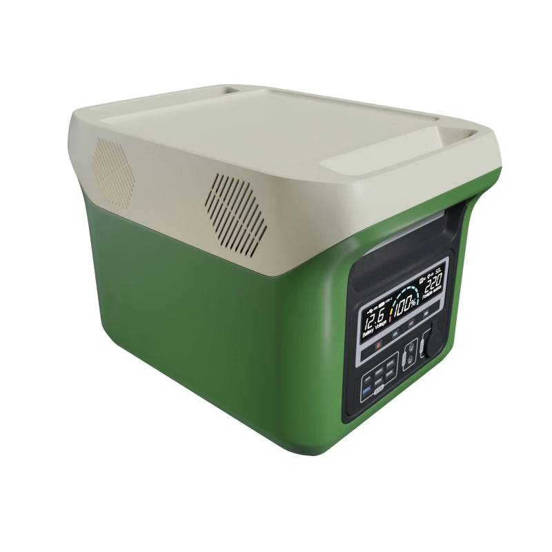2000W Home Use Emergency Lithium Battery Solar Generators Portable Rechargeable Charging Power Station for Outdoor Camping