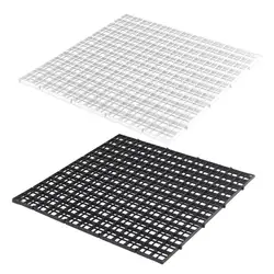 Fish Tank Lid 4pcs Multifunctional Aquarium Cover Lid Turtle Basking Area Aquarium Filter Plate Anti-Jumping Terrarium Lid