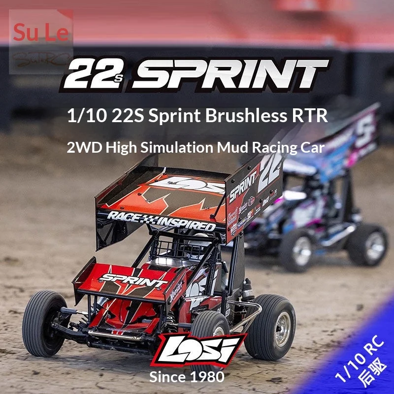 

Losi 1/10 22s Sprint Remote Control Electric Rear Wheel Drive Brushless 2s High Simulation Mud Racing RTR RS Off-Road Vehicle