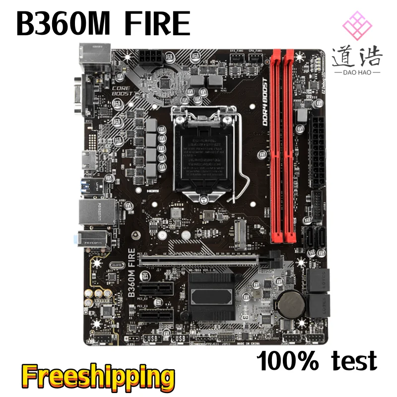 

For B360M FIRE Motherboard 32GB M.2 HDMI LGA 1151 DDR4 Micro ATX B360 Mainboard 100% Tested Fully Work