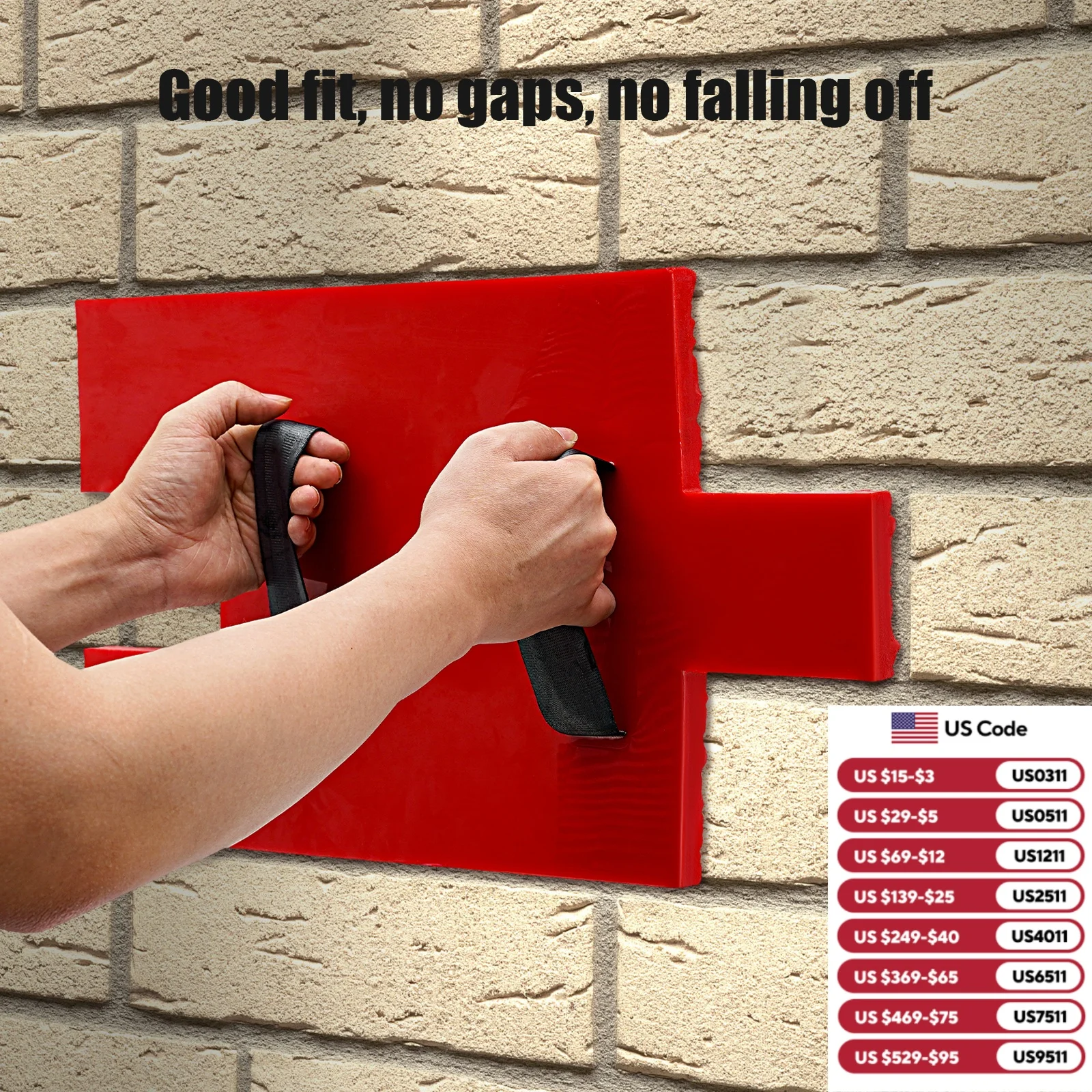 

22,2*12 дюймов формы для штамповки бетона, текстурный стиль камня, ручные коврики для штамповки бетона, набор для стен, пола