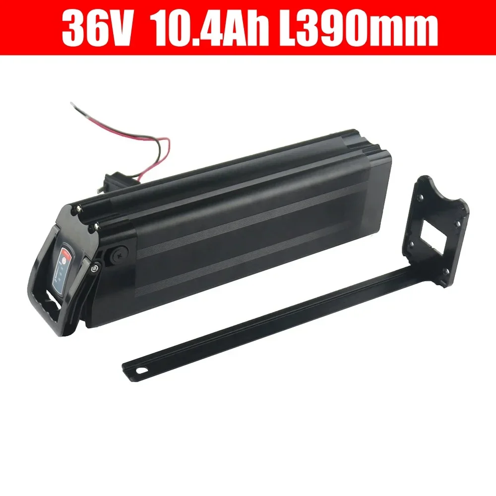 36V 17Ah/21Ah Silverfish Li-ion accu – Ingebouwde BMS met oplader Langdurige stroomvoorziening voor scooter Accessoire met hoge capaciteit