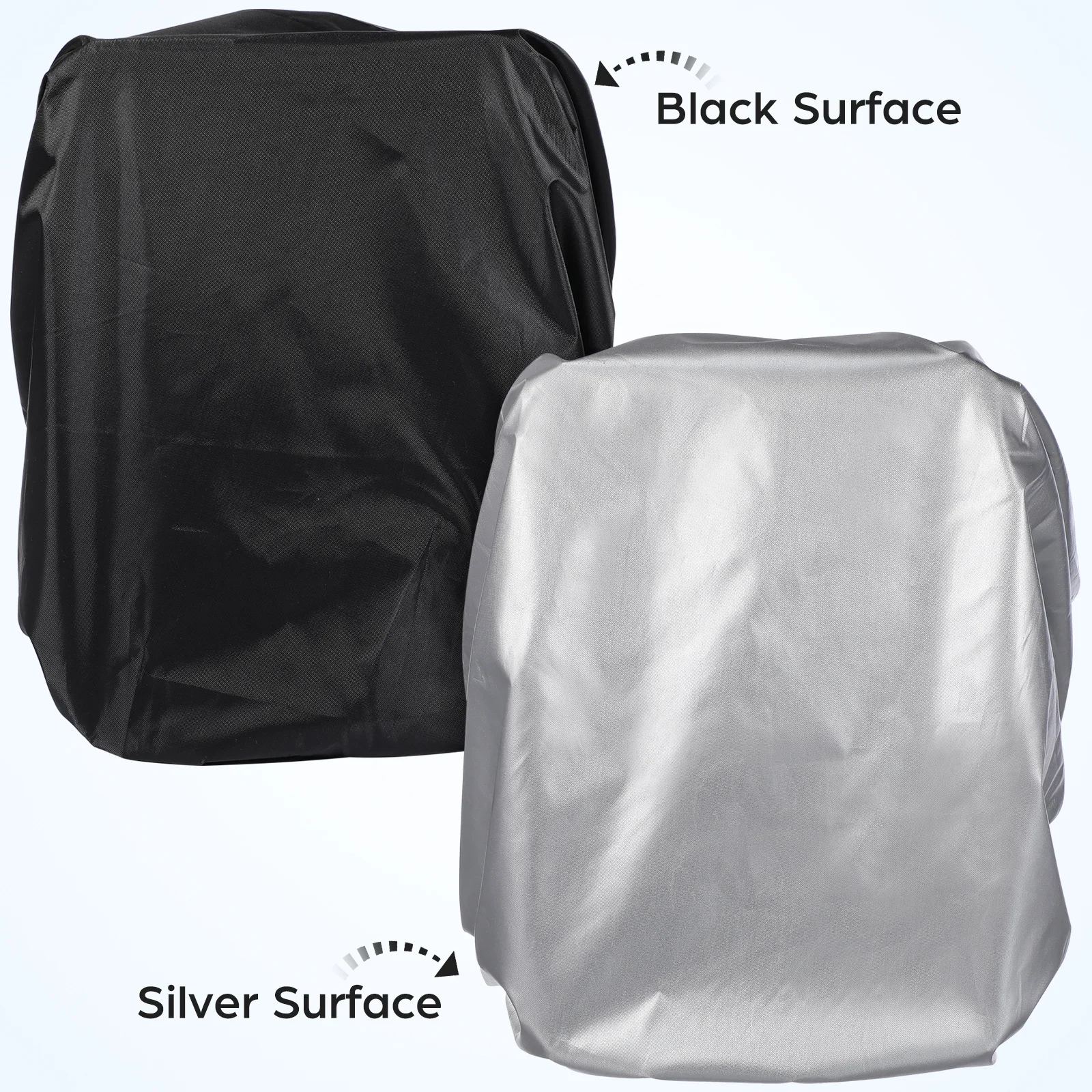 غطاء سلة الدراجة المقاوم للماء، ملحقات ركوب الدراجات، بطانة قماشية للحماية من المطر، واقي سلة أمامية للدراجة الكهربائية #2