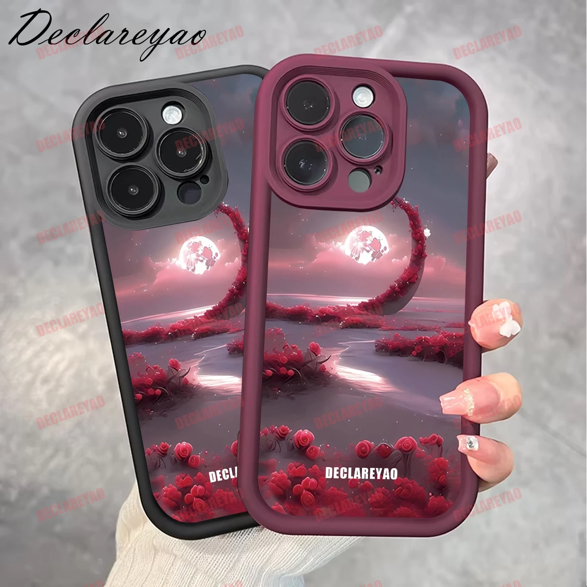 DECLAREYAO Matowe, cienkie etui z TPU na Xiaomi Mi 13T Pro 15 11 9T 14 12T Lite 13 11i Civi, silikonowe, odporne na wstrząsy