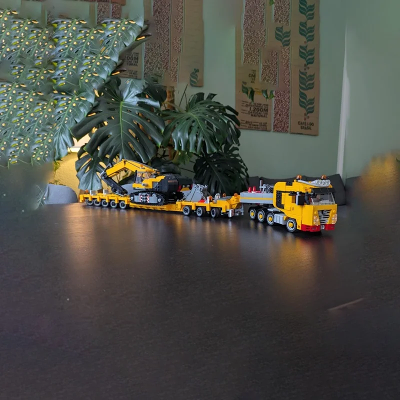 1355 قطعة MOC نموذج مدينة النقل الثقيلة لبنات البناء هدايا عيد الميلاد ألعاب الهندسة المعمارية التعليم الإبداعي عيد ميلاد الطوب #6