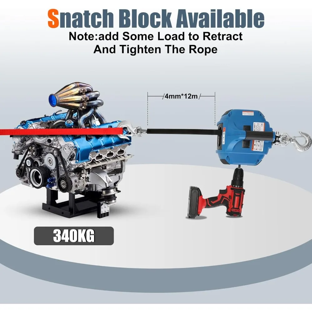 Portable Drill Winc…