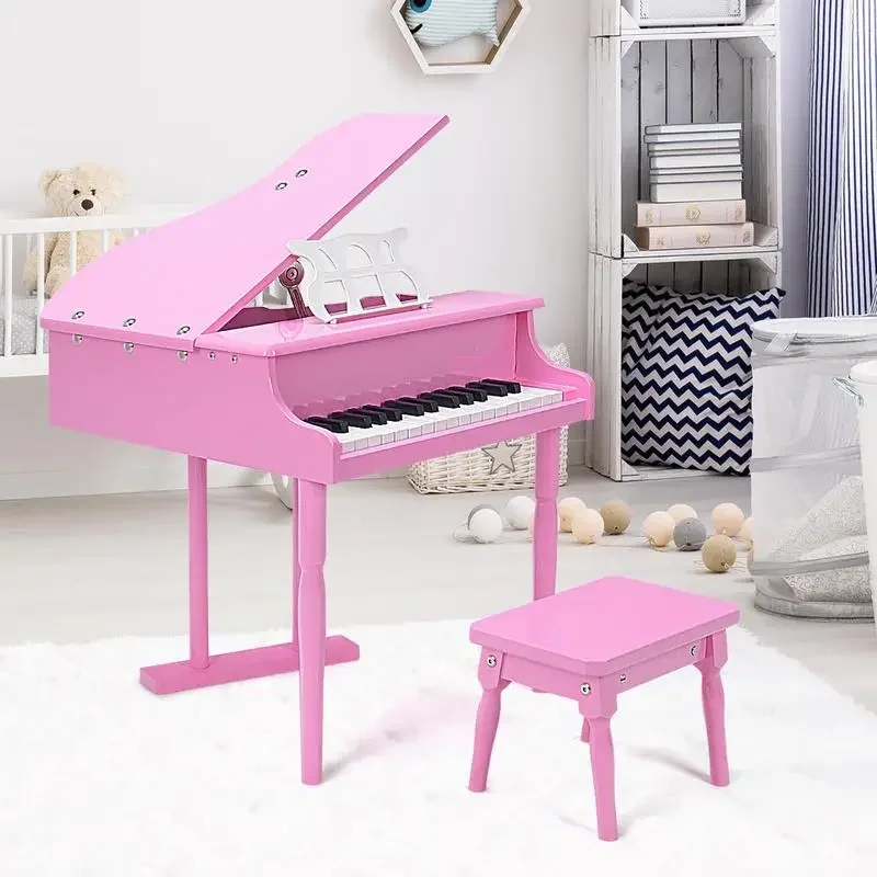 Musical Instrument 30-KeyMini Grand Piano with Bench