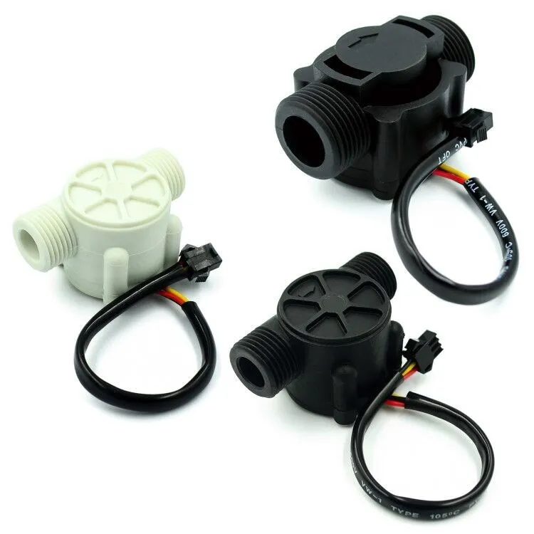 Flowmeter Hall Flow Sensor Water Control Liquid Flow 1-30L/min 2.0MPa Sensor Switch YF-S201