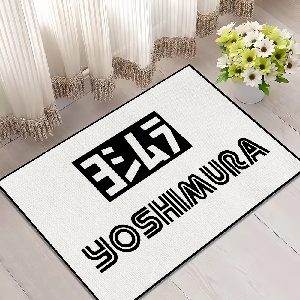 Cooler Y-Yoshimura Luxus-Logo-Teppich für Haus, Schlafzimmer, Küche, Bad, super saugfähiger Teppich, rutschfester Fußteppich – Detail 5