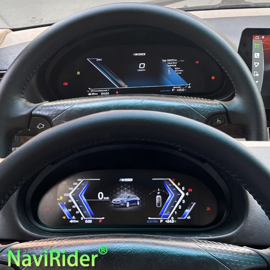 Digital Dashboard Panel For BMW 3 Series E46 1998-2006 LCD Instrument Cluster Virtual Cockpit GPS Speedometer Clock Tachometer