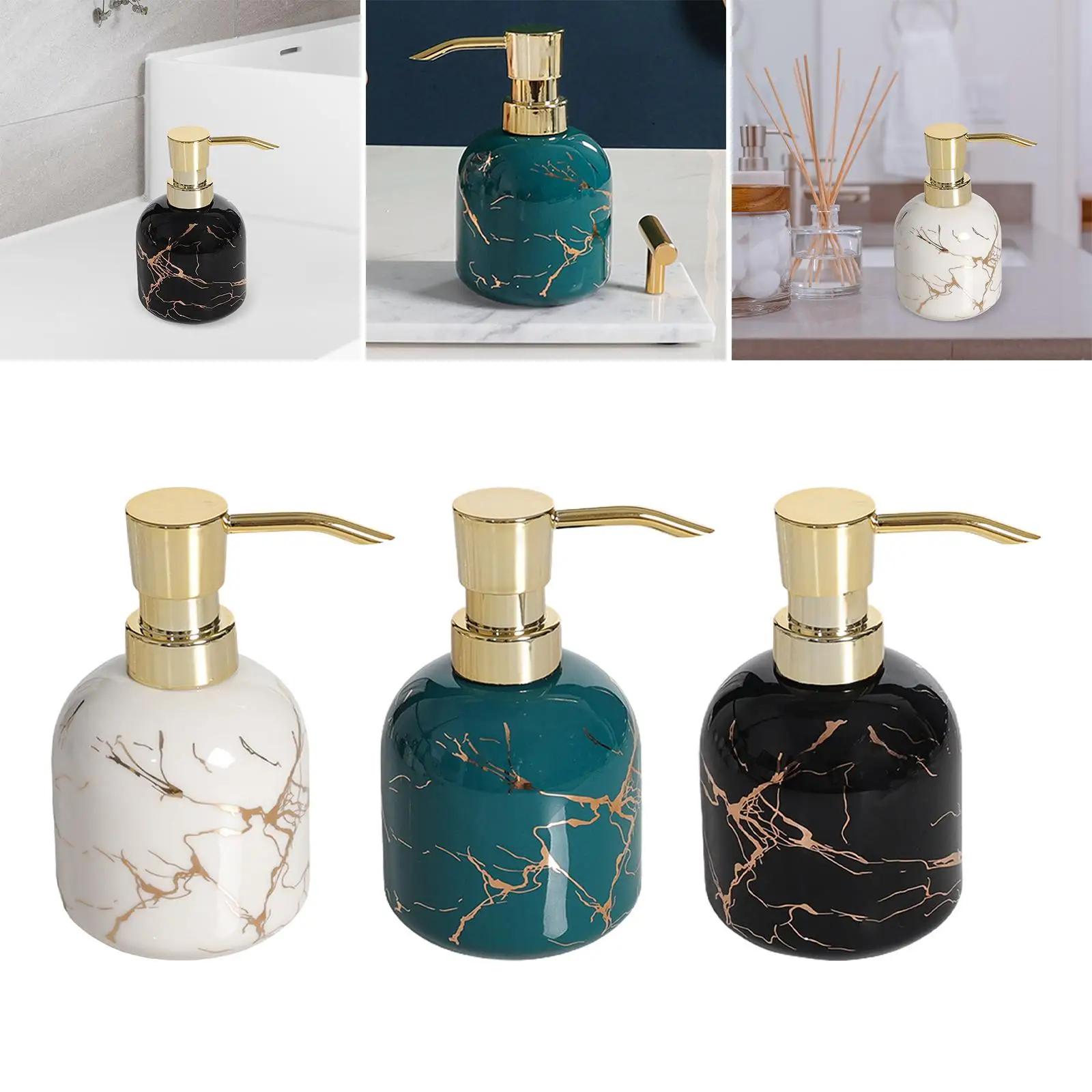 Seifenspender mit Pumpe, nachfüllbare Pumpflaschenbehälter, vielseitig und