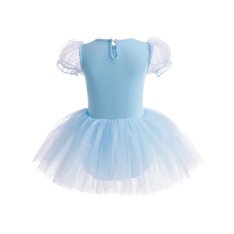 女の子用ドレス ソフトカジュアル 春夏秋 フリル デイリードレス 幼児/リトル/ビッグキッズ用 女の子服 誕生日パート用