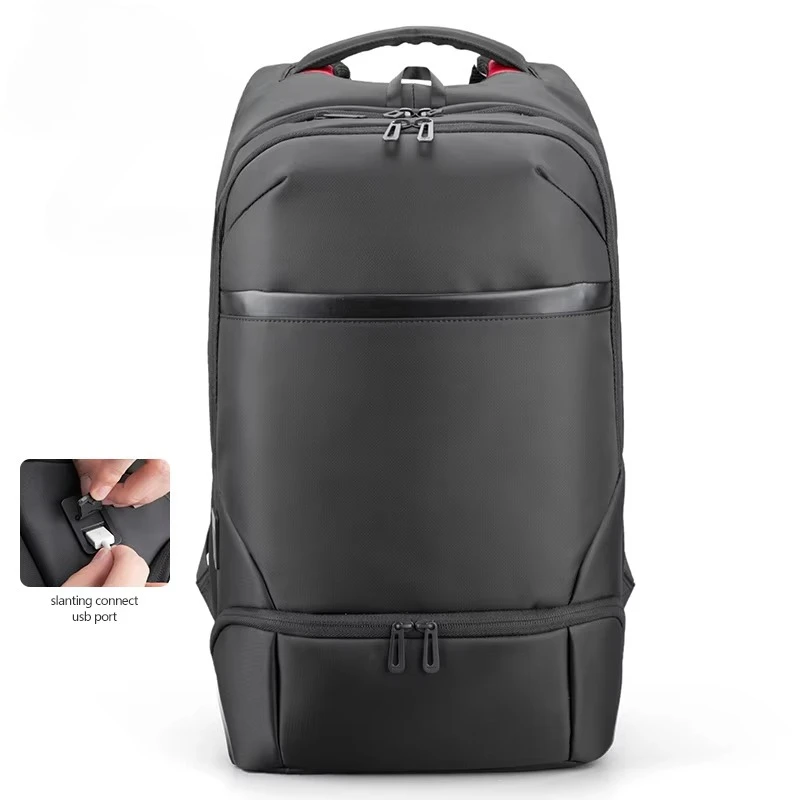 

Waterproof 15.6-inch laptop backpack with USB charging backpack, for business travel backpack, for men's smart backpack