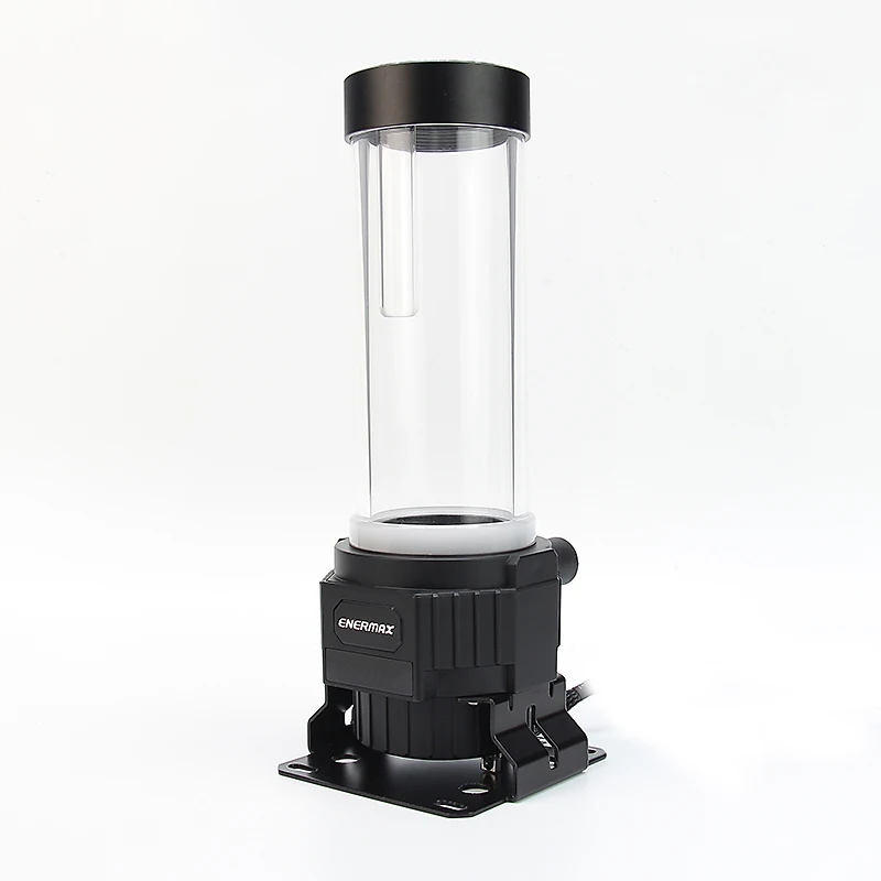 Enermax NEO Changer RGB LED Reservoir and Pump Combo 12V RGB Lighting, Water Cooling Pump with LCD Screen, Digital Display Speed