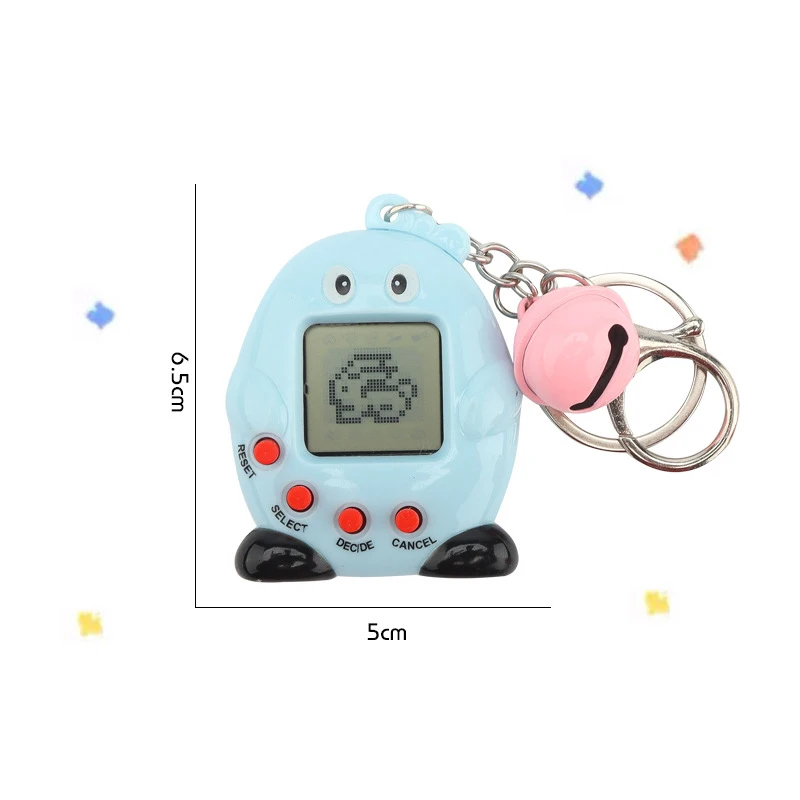 Animali domestici elettronici trasparenti Tamagotchi Nostalgic 49 animali domestici In uno virtuale Cyber Digital Pet Toys Pixel Funny Play Toys