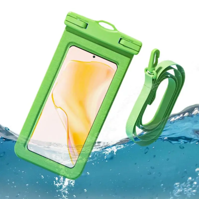 Waterproof Phone Bag Cell Phone Case With Lanyard Cellphone Pouch Underwater Dry Bag Case Underwater Photography Touchscreen