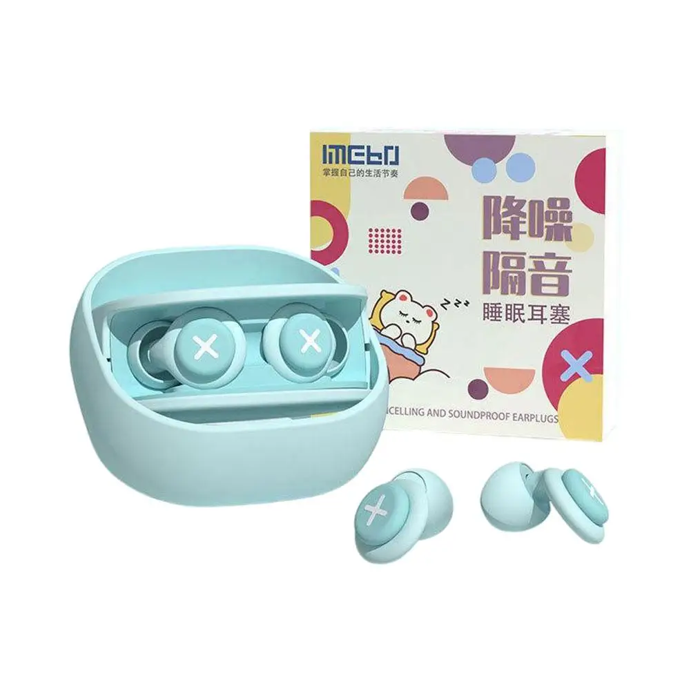 Earplugs Soundproof Sleeping Noise Canceling Earplugs Soft & Comfortable Soundproof Ear Plugs For Study Travel Unisex