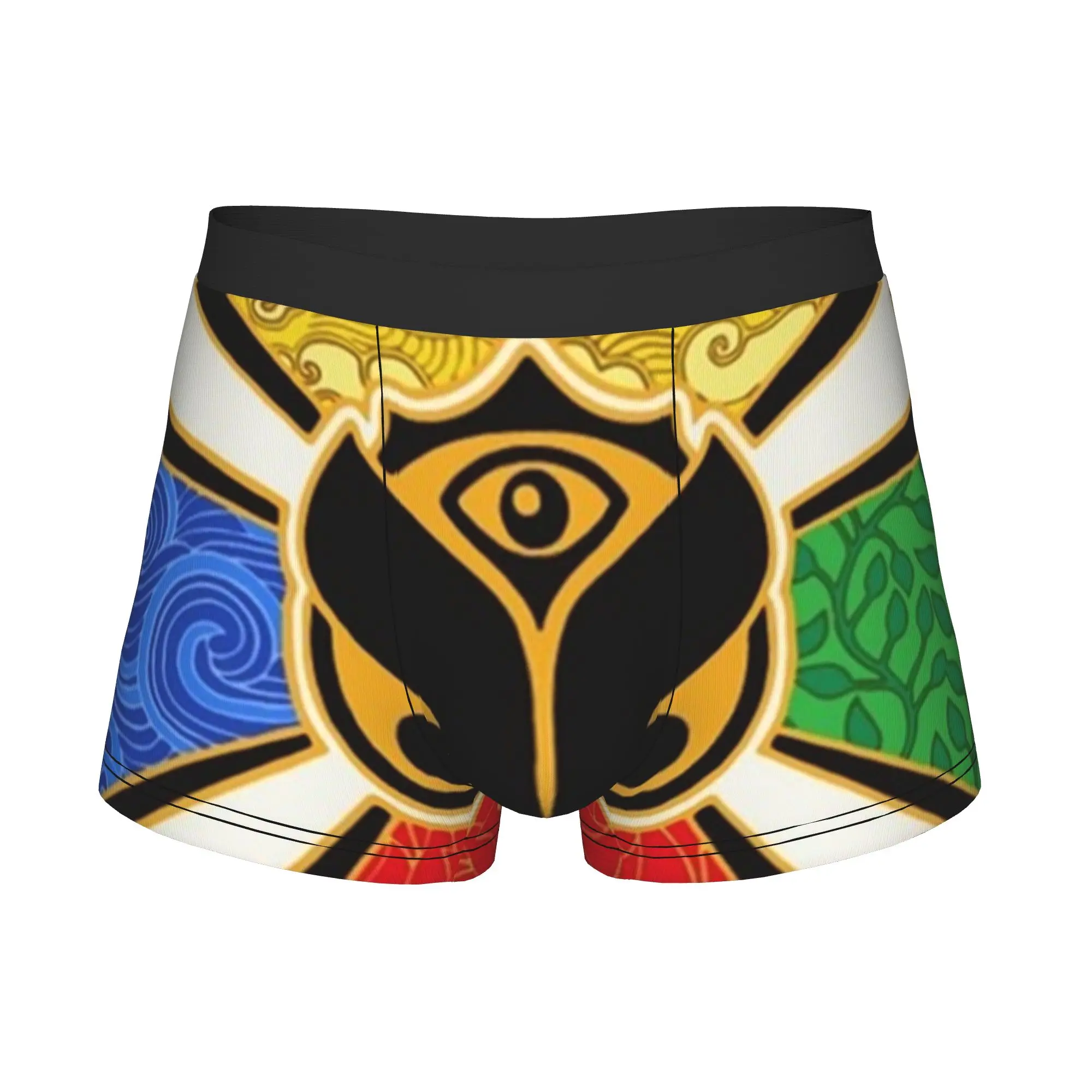 Funny T-Tomorrowland Flag Boxers Shorts Panties Men's Underpants Comfortable  Briefs Underwear