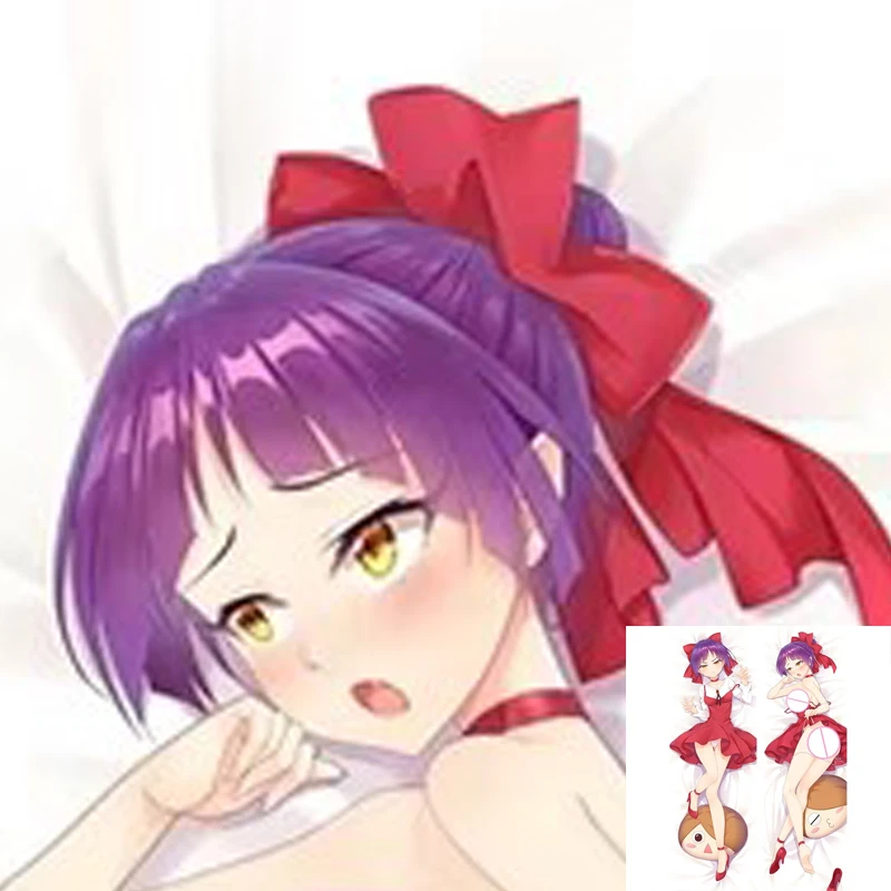 

Dakimakura Anime Pillow Cover Beauty With Giant Breasts Double Sided Print 2Way Cushion Bedding