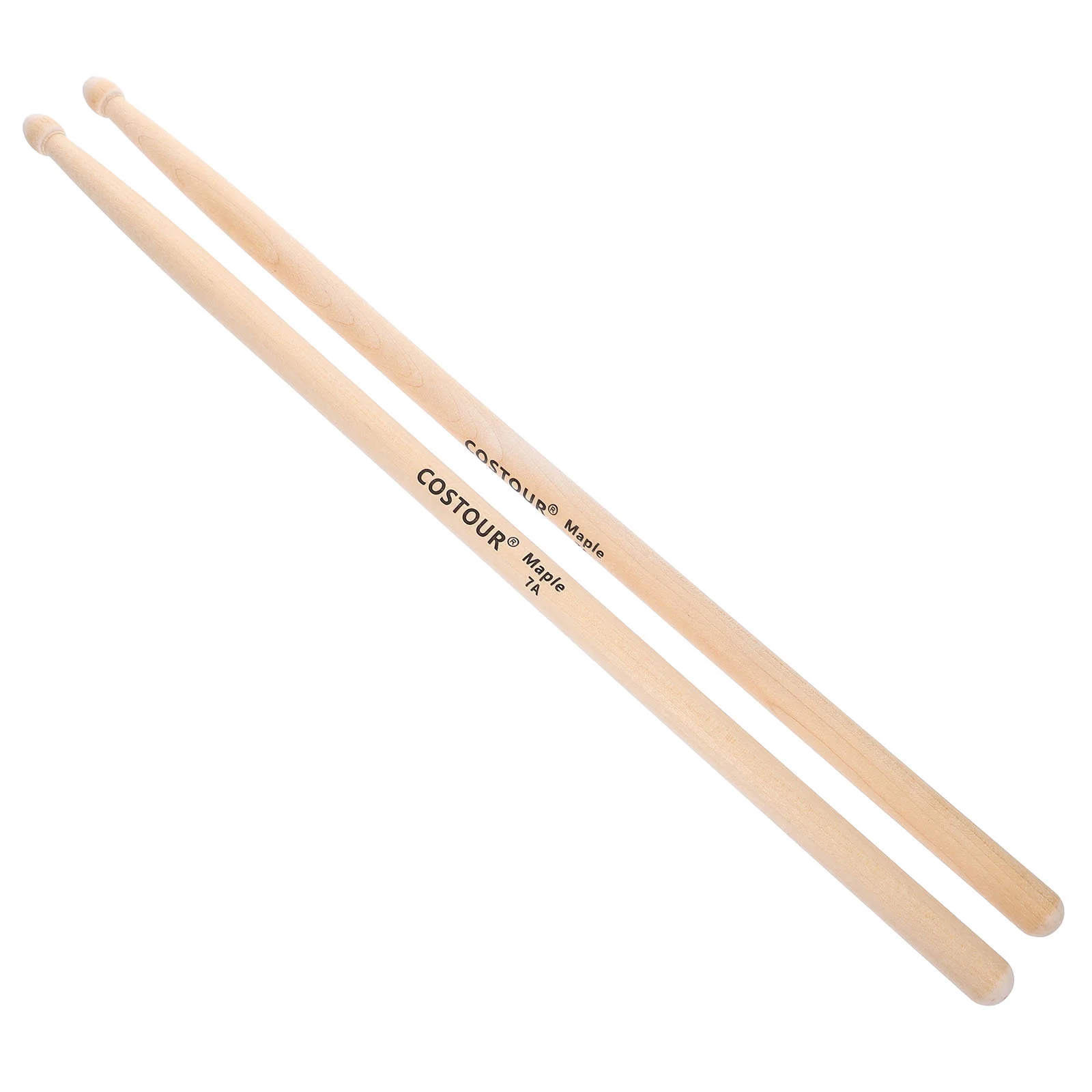 

2pcs 7A Drum Sticks Practical Drumsticks Percussion Instrument Accessories Useful 7A Drum Sticks Simple Drumsticks