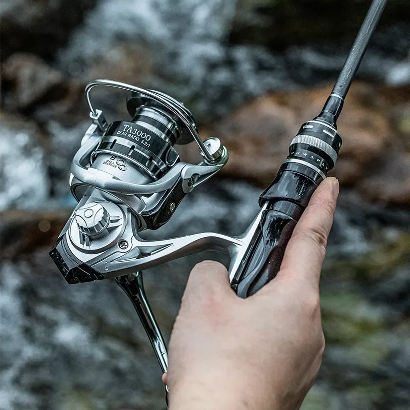FishMX Spinning Fishing Reel Ultralight Max Drag 10kg Spinning Reel for Carp Pike Bass Fishing Coil image 5