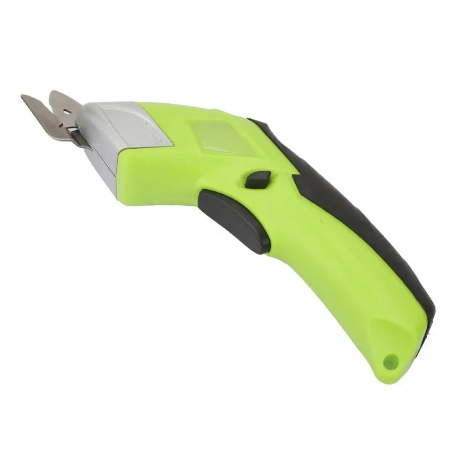 110V-220V Cordless Electric Fabric Sewing Scissors Multipurpose Handheld Hand Tools With Battery Power US Plug