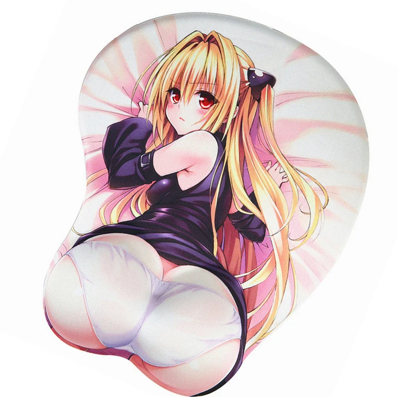 3D Wrist Rest Mouse Pad Gamer Anime Gaming Mousepad Cartoon Mouse Mats Cute Table Laptop Computer Office Desk Mat Otaku Playmat