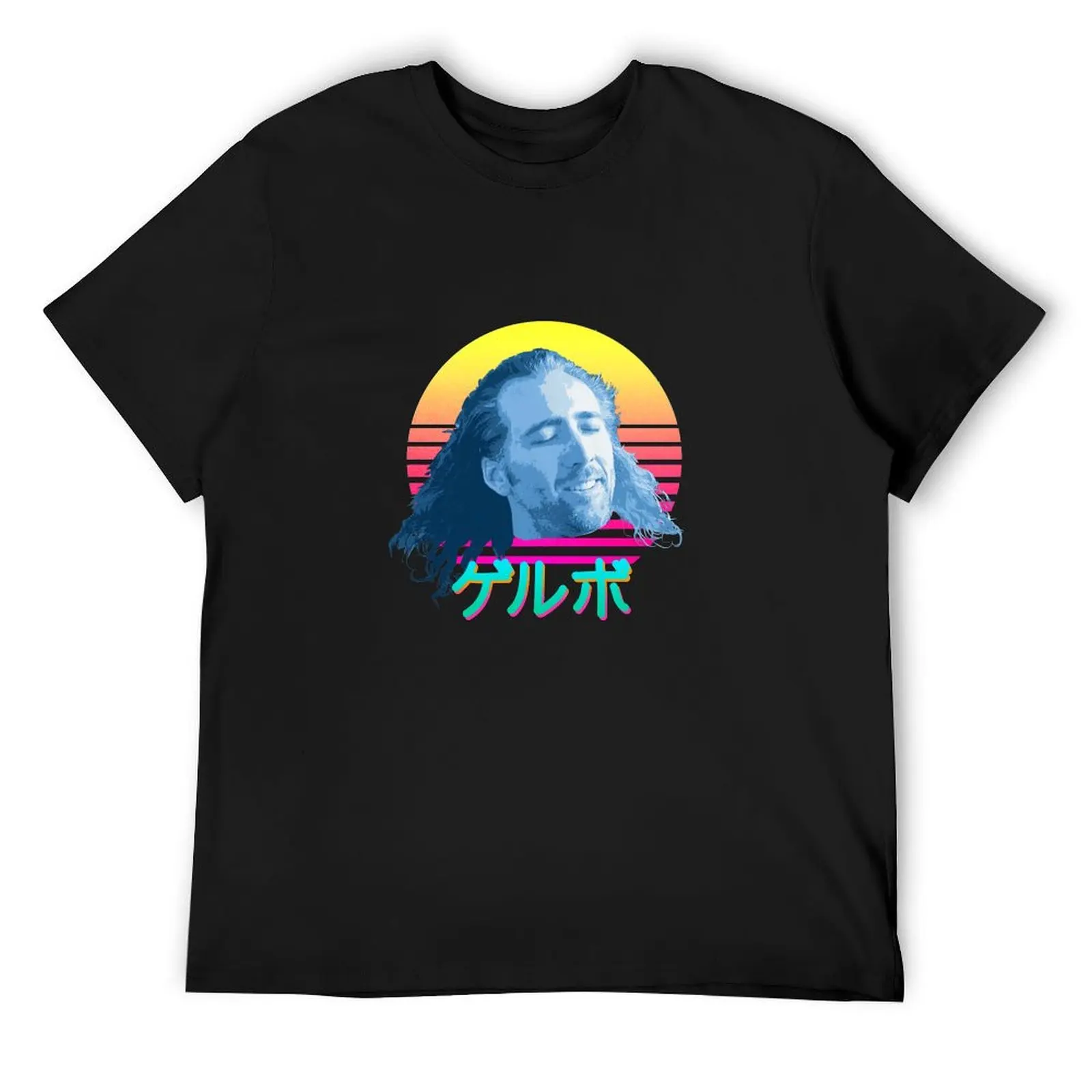 

Nicolas Cage ゲルボ! T-Shirt custom t shirt Clothing t shirt men 100℅ cotton