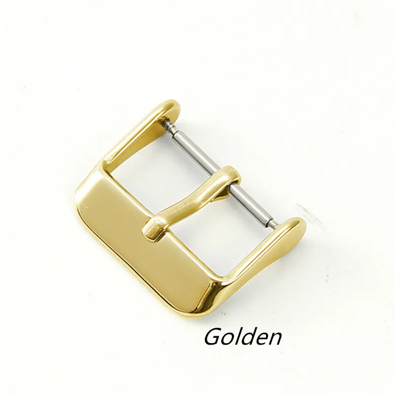 Chiusura per orologio in acciaio inossidabile fibbia ad ago uomo donna accessori per cinturino fibbia ad ardiglione 8mm 10mm 12mm 14mm 16mm 18mm 20mm 22mm