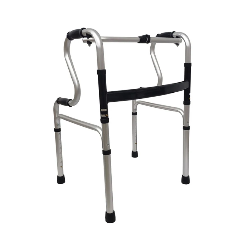 Custom medical aluminium adults disabled elderly seniors upright walker rollator foldable frame walking aids with seat