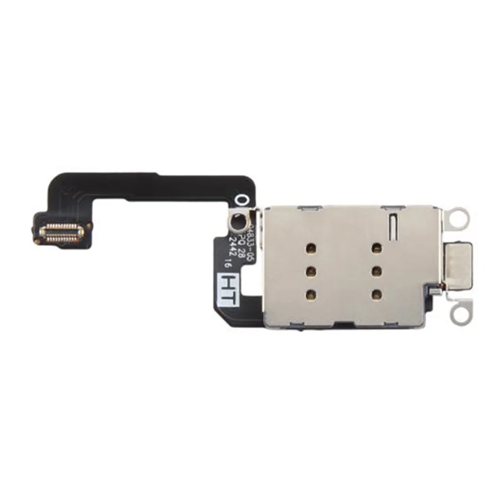 

For iPhone 16 / 16 Plus OEM SIM Card Reader Contact Flex Cable Replacement