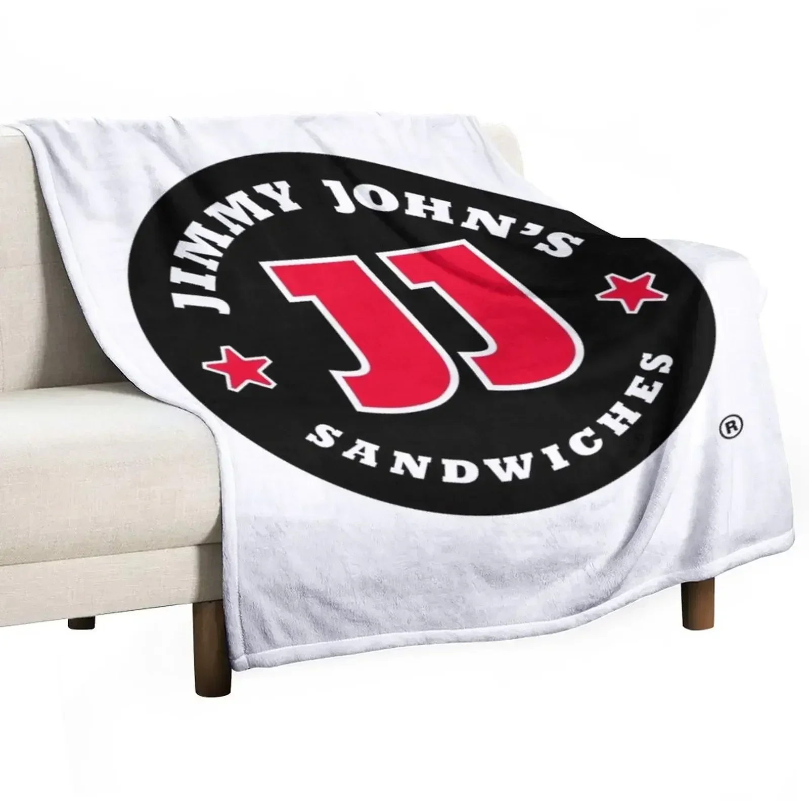 

design jimmy john's restaurant logo Throw Blanket anime Blankets Sofas Of Decoration Warm Blankets