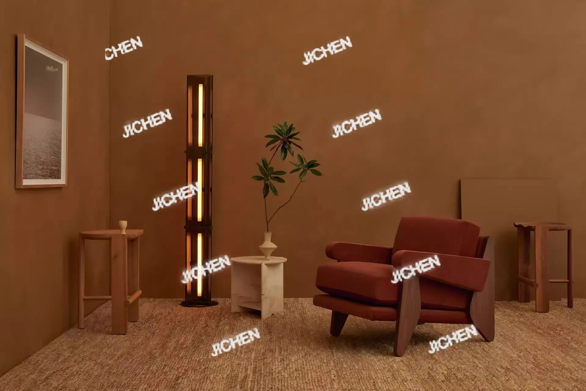 

Neu versandte Artikel Solid Wood Sofa Chair Homestay Hotel Meeting Guests Medieval Fabric Sofa Single Leisure Chair gho