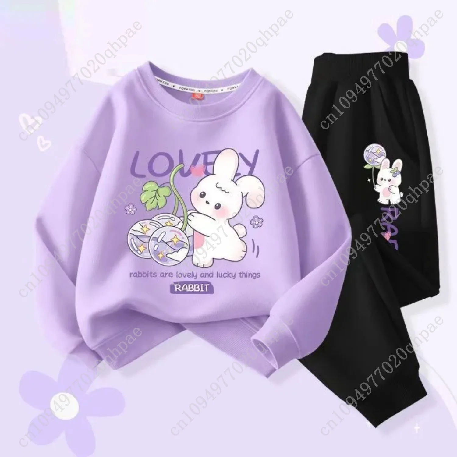 Herbst Baby Mädchen Kleidung Set Kind Herz Gedruckt Sweatshirts Pullover Top Und Hosen 2 Stück Anzug Kinder Süße Trainingsanzüge