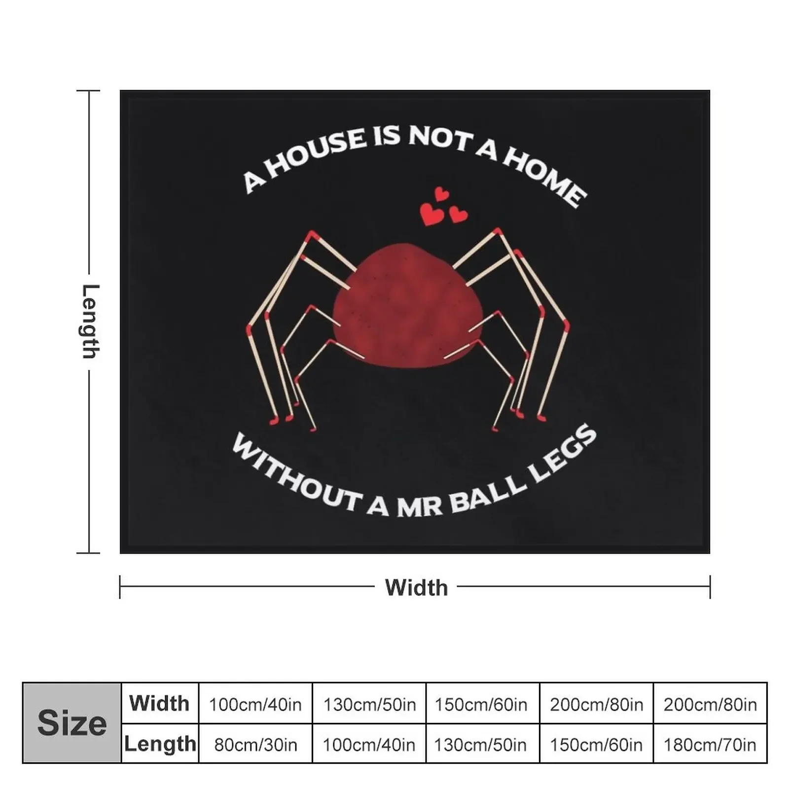 A House Is Not A Home Without A Mr Ball Legs - Santa Clarita Diet Throw Blanket Sofa Sofa Quilt Nap Blankets